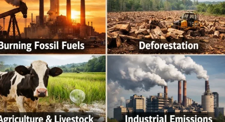 Causes of Global Warming: Understanding the Problem Behind a Warming Planet 1 Causes of Global Warming: Understanding the Problem Behind a Warming Planet