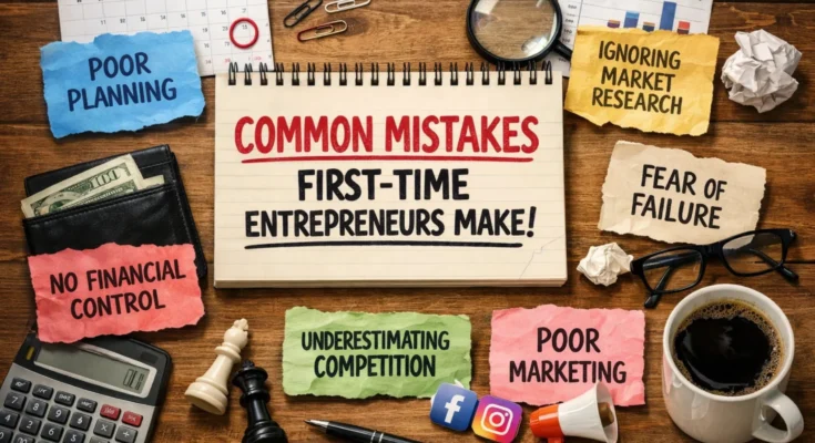 Common Mistakes First-Time Entrepreneurs Make
