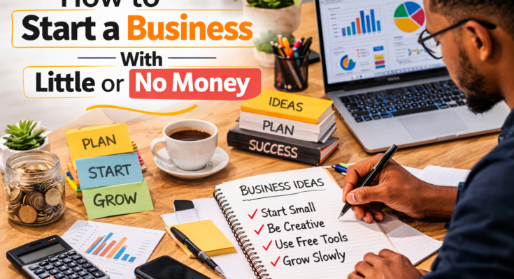 How to Start a Business With Little or No Money 1 How to Start a Business With Little or No Money